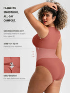 Scoop Neck Buttery Seamless Everyday Bodysuit