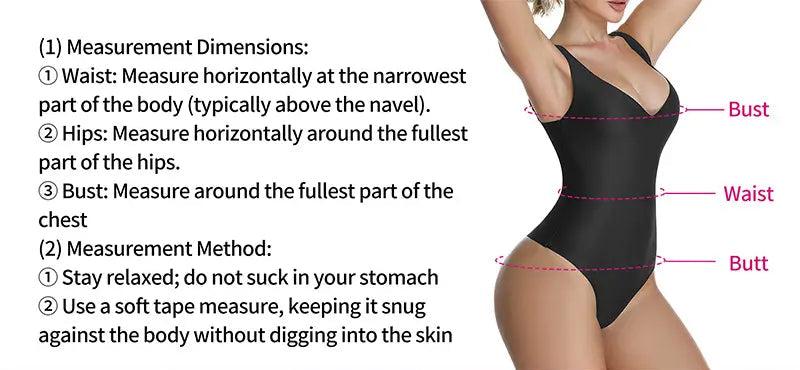 Wireless Plunge  Bodysuit for Women
