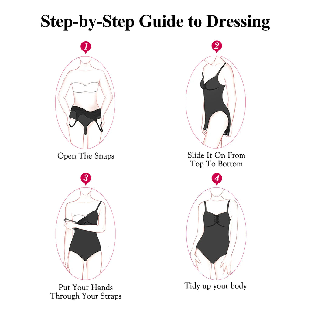 Wireless Plunge  Bodysuit for Women