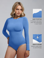 Seamless Ultra-Soft Crew Neck Bodysuit