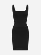 Tummy Control Square Neck Everyday Dress