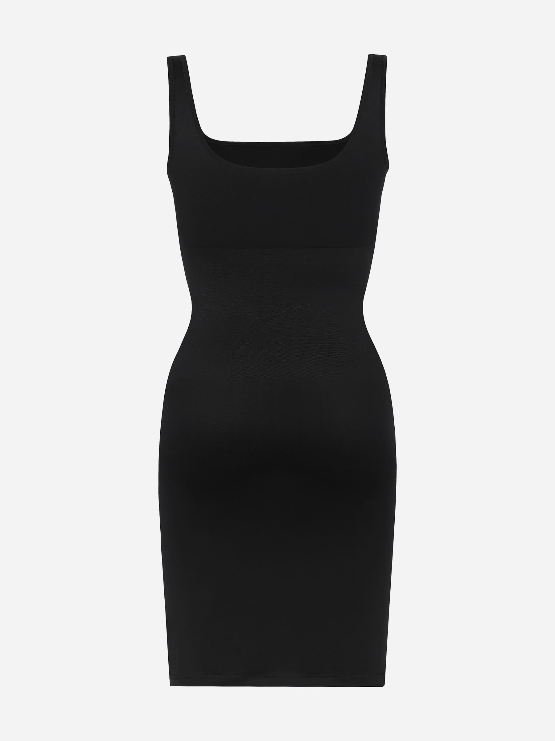Tummy Control Square Neck Everyday Dress