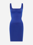 Tummy Control Square Neck Everyday Dress