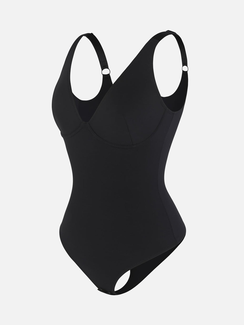 Velvibra V-Neck Tummy Control Bodysuit