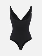 Velvibra V-Neck Tummy Control Bodysuit