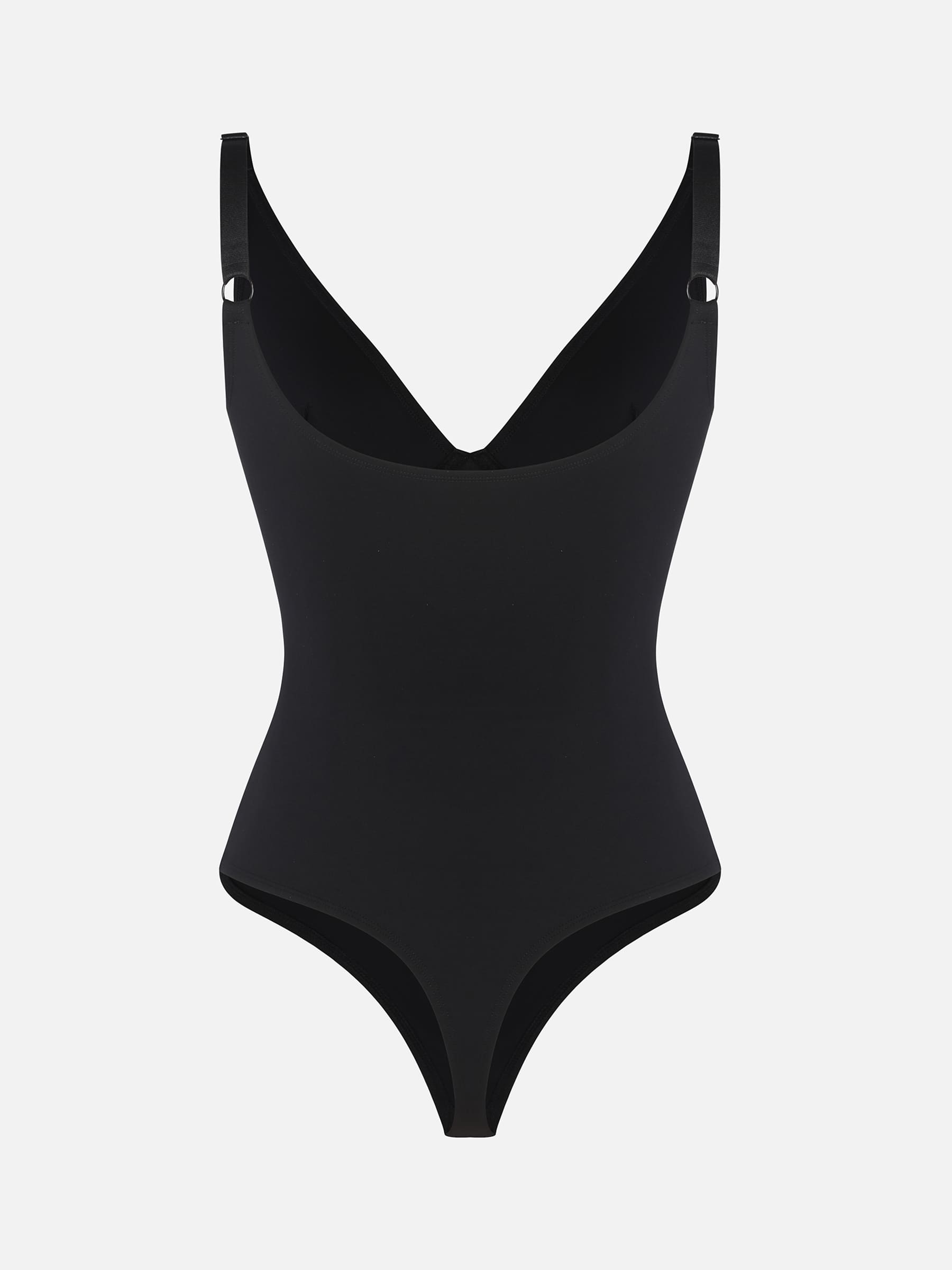 Velvibra V-Neck Tummy Control Bodysuit
