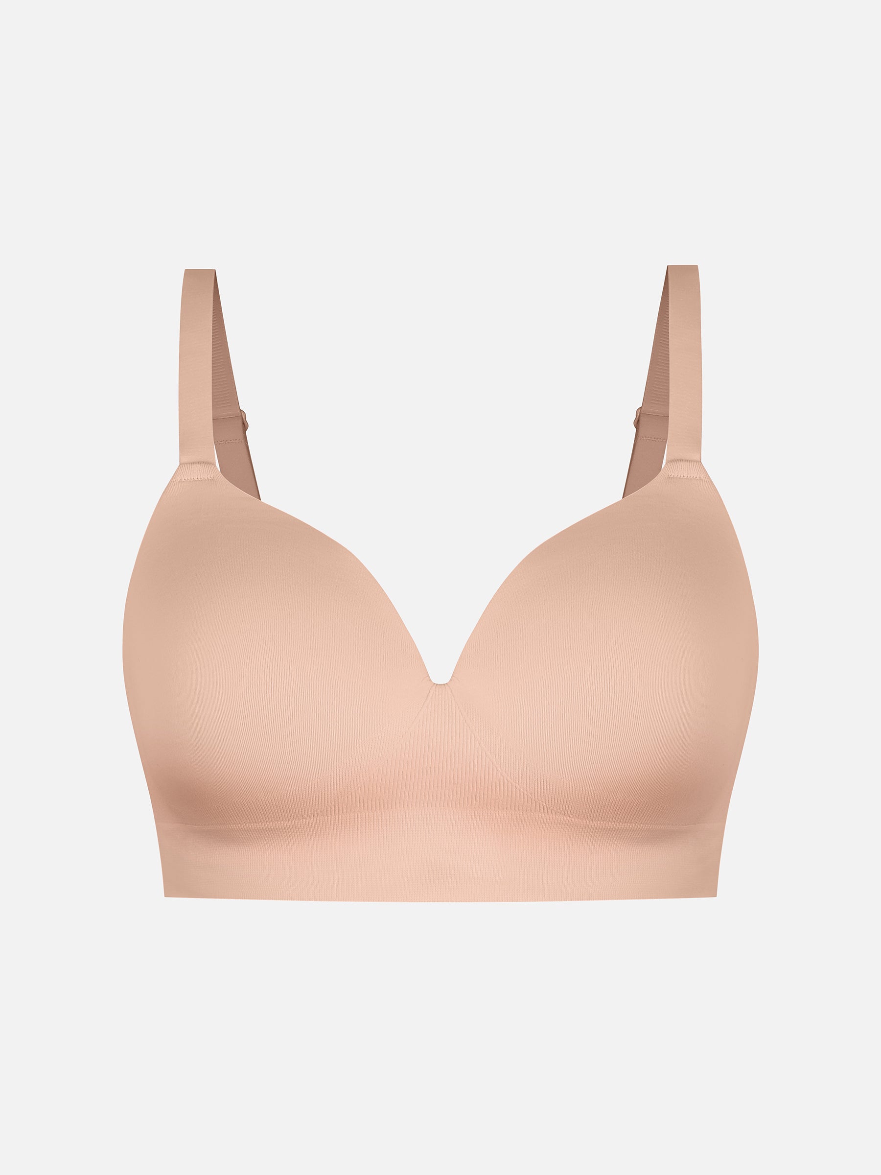 Wireless Push-Up Seamless Full Coverage Bra Bundle