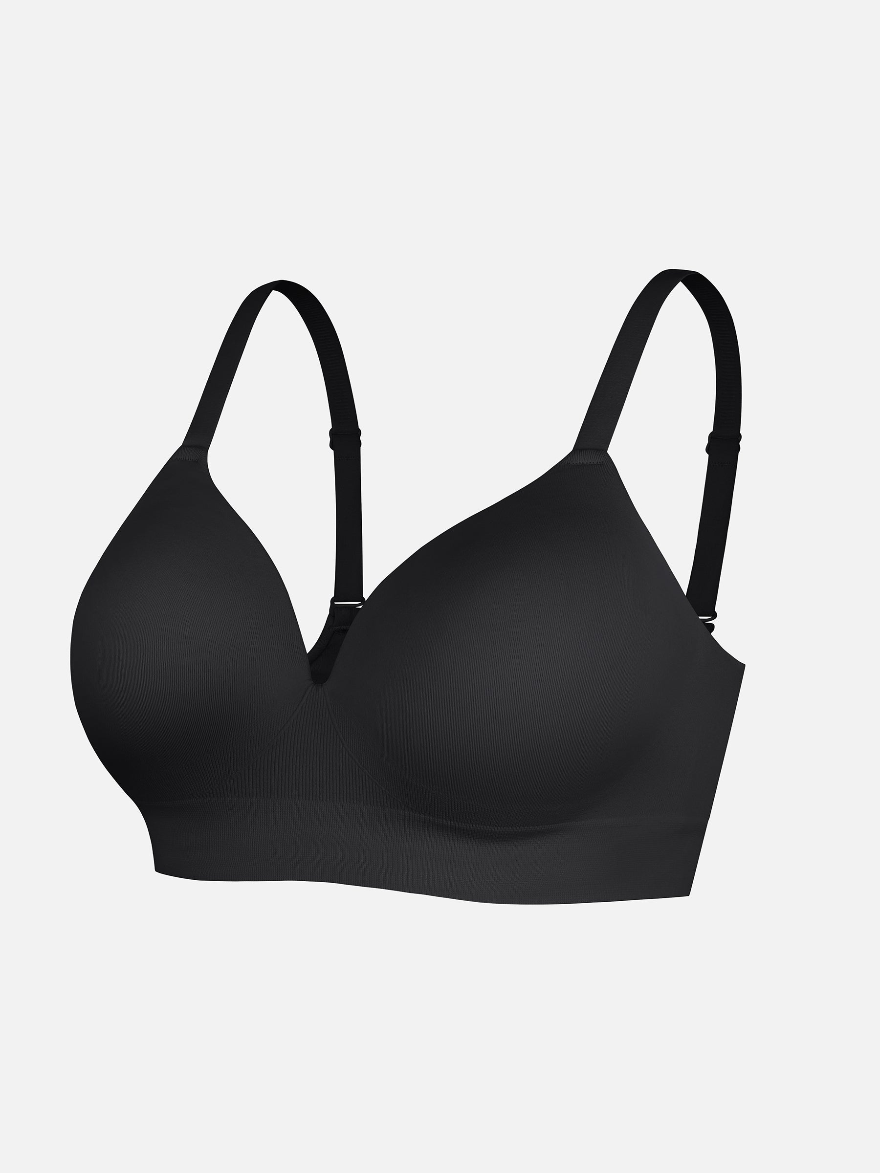 Wireless Push-Up Seamless Full Coverage Bra Bundle