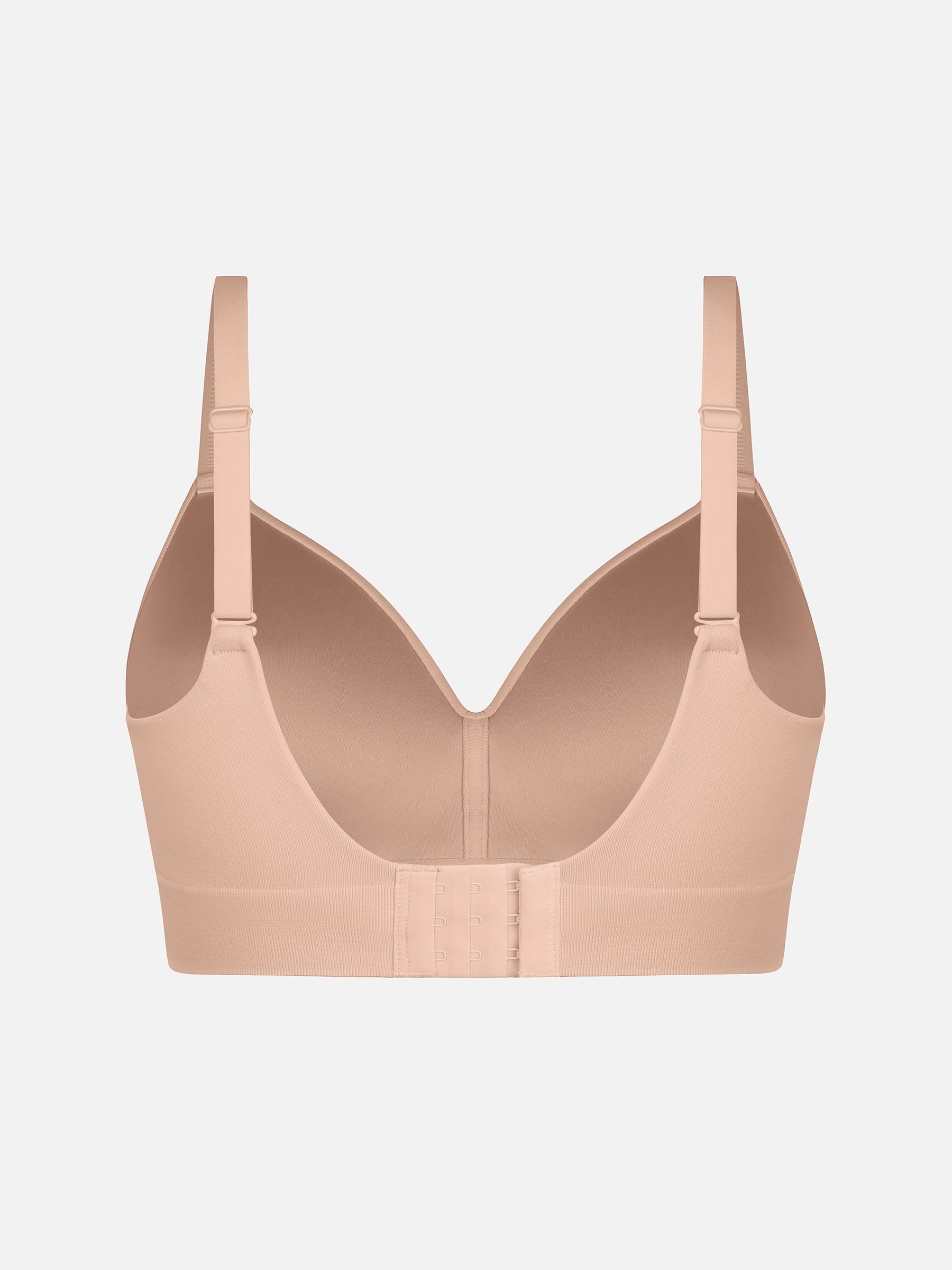 Wireless Push-Up Seamless Full Coverage Bra Bundle