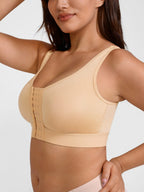 Support Front-Closure Breathable Bra