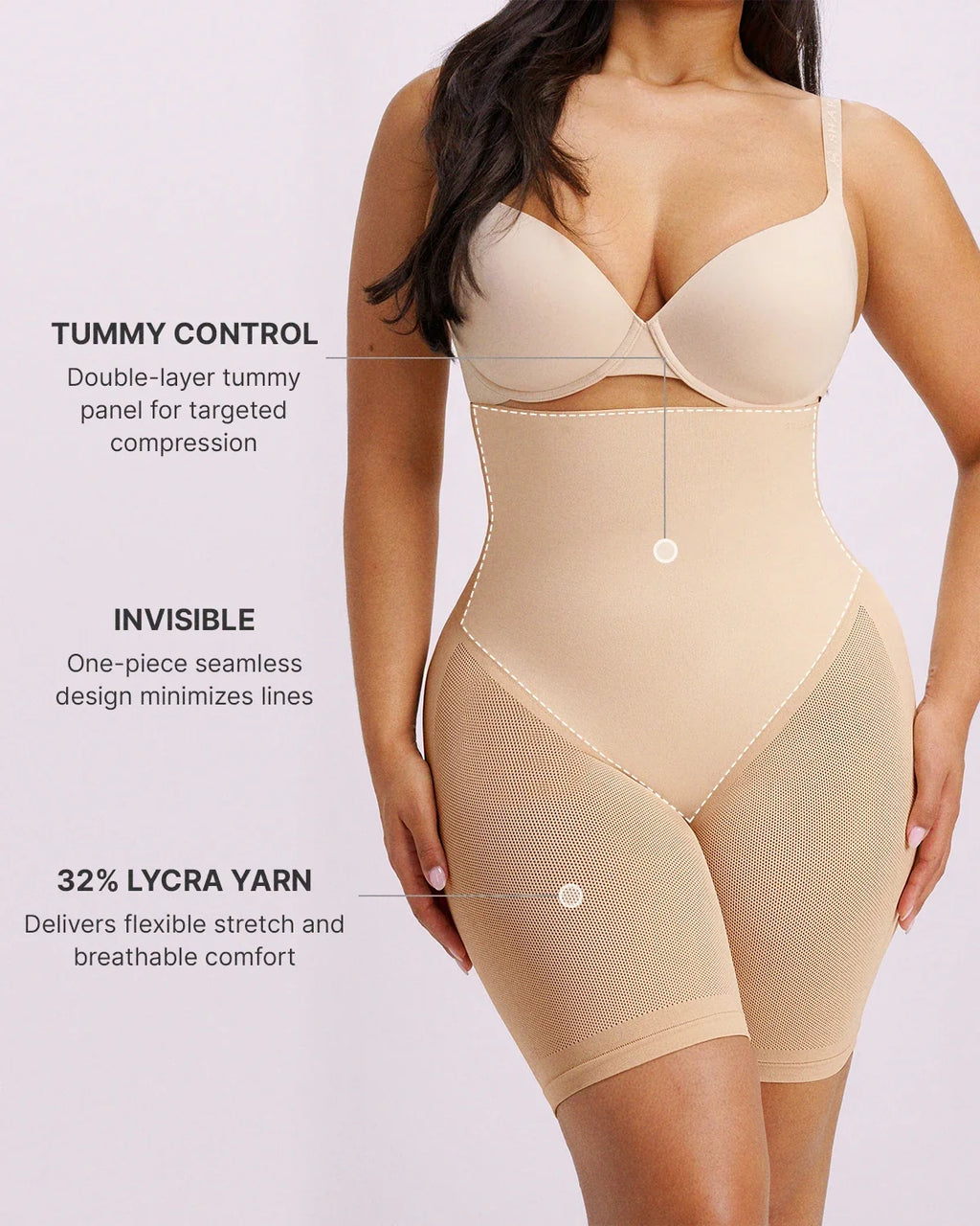 9TO9™  Effortless Tummy Control Short