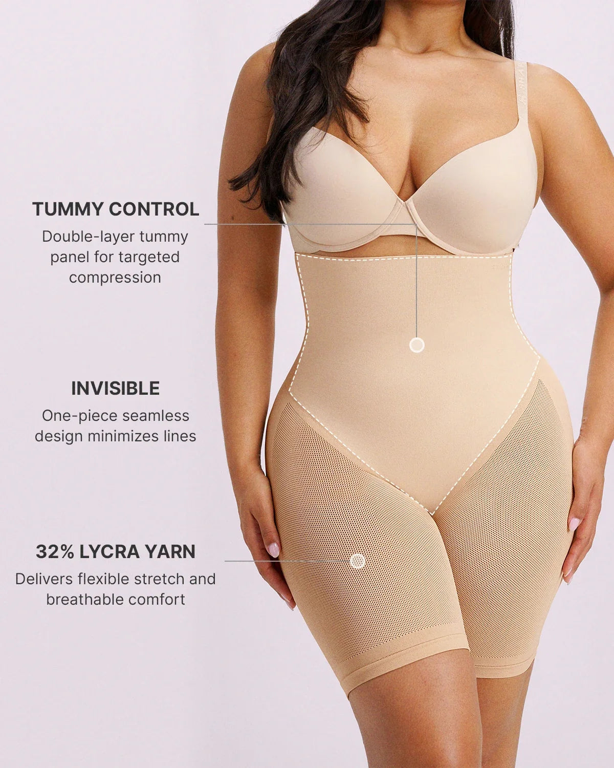 9TO9™  Effortless Tummy Control Short