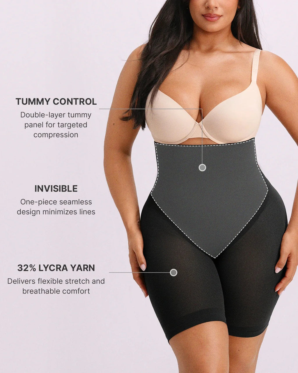 9TO9™  Effortless Tummy Control Short
