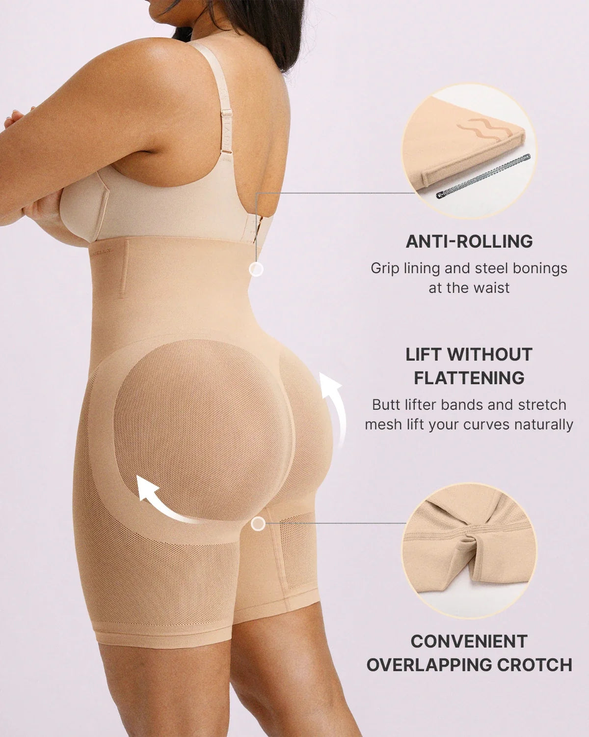9TO9™  Effortless Tummy Control Short
