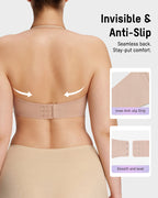 AirEase™ Stay-Put Strapless Bra