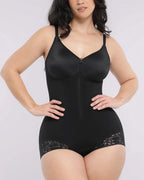 Velvibra™  Hourglass Full Body Brief Bodysuit