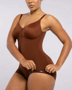 Velvibra™  Hourglass Full Body Brief Bodysuit