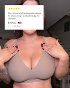 Velvibra™ Deep V Lift Seamless Jelly Bra