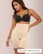 Velvibra™ High-Waisted Seamless Shapewear Shorts Tummy Control & Body Sculpting