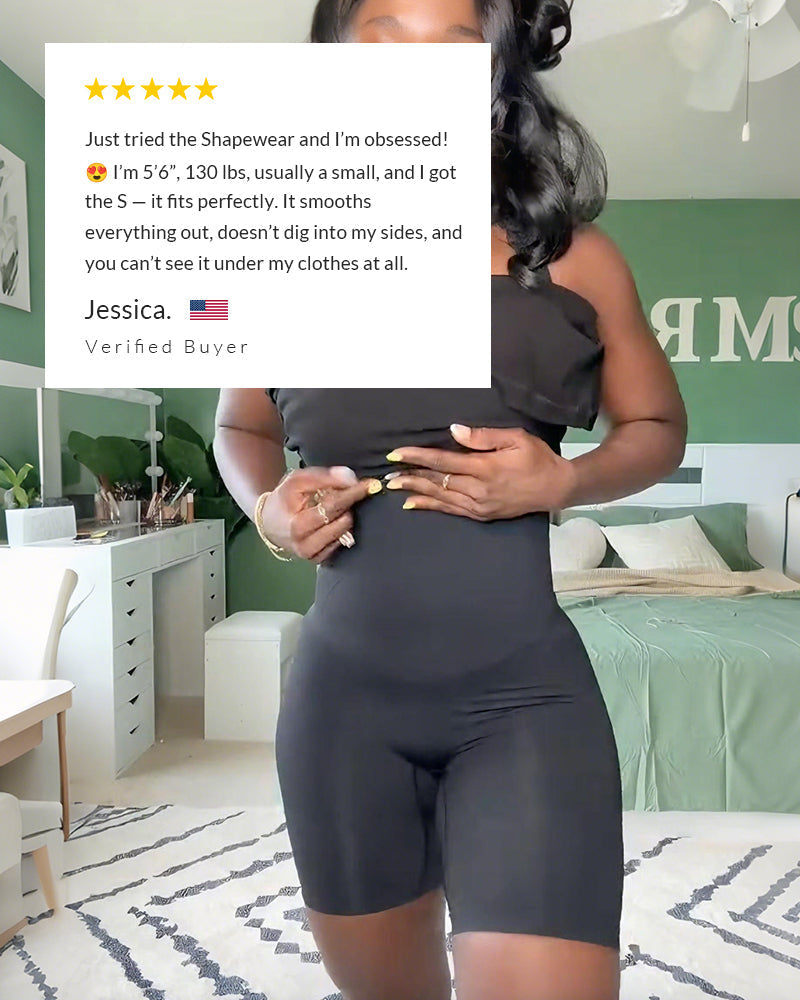 Velvibra™ High-Waisted Seamless Shapewear Shorts Tummy Control & Body Sculpting