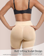 Velvibra™ High-Waisted Seamless Shapewear Shorts Tummy Control & Body Sculpting
