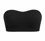 Wireless Strapless Tube Top  Seamless Bandeau Bra, Supportive No-Show Comfort Top