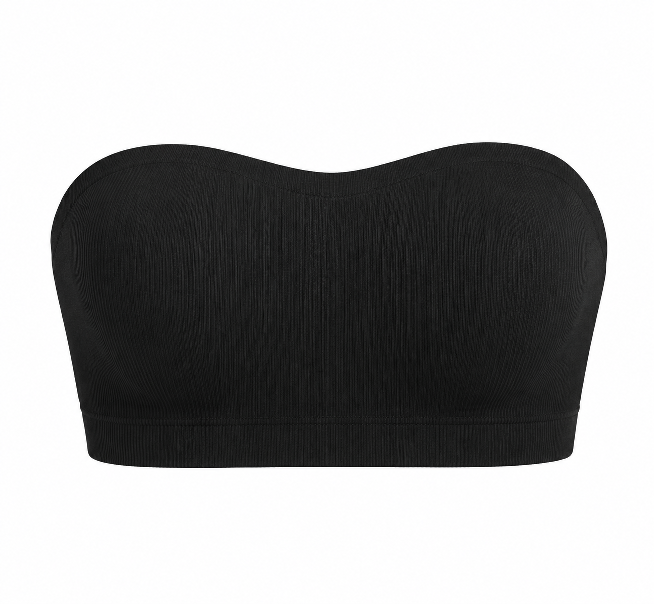 Wireless Strapless Tube Top  Seamless Bandeau Bra, Supportive No-Show Comfort Top