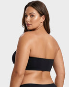 Convertible Strapless Front-Closure Push-Up Bra