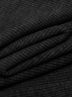 Ribbed Square-Neck Lounge Tank Top