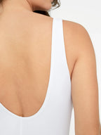 V-Neck Tummy Control Breathable Swimsuit