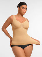Seamless Everyday Tummy Control Wide Strap Tank Top