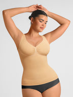 Seamless Everyday Tummy Control Wide Strap Tank Top