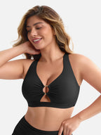 Tummy Control Drawstring Bikini Swimsuit