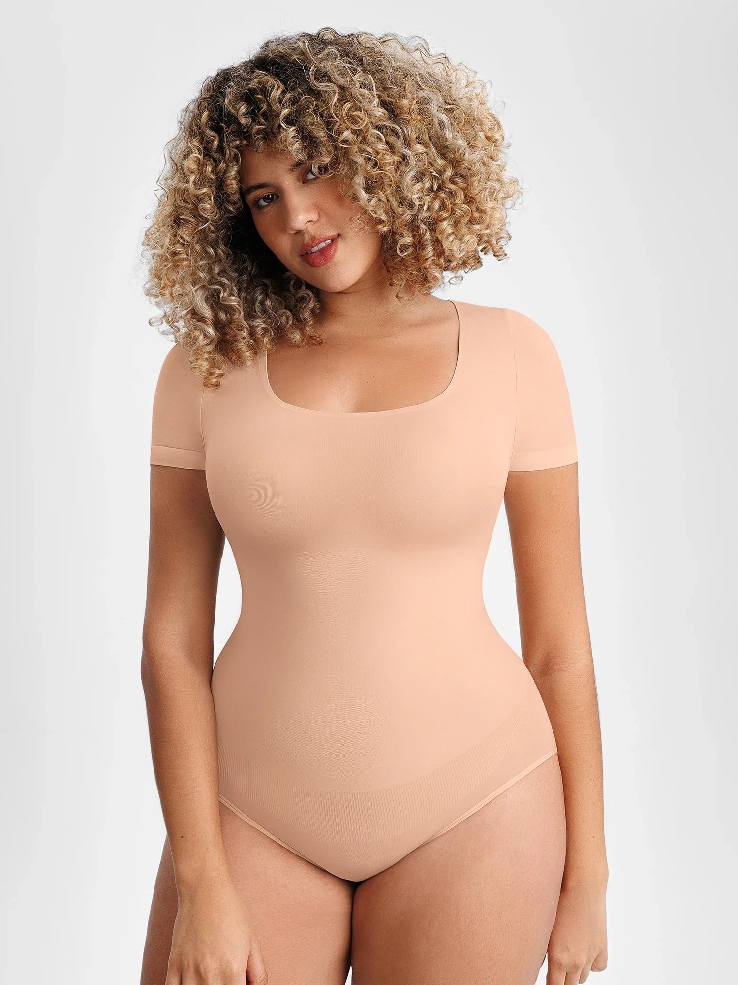 Scoop Neck Buttery Seamless Everyday Bodysuit