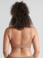 Jelly-Support Plunge Wireless Seamless Bra