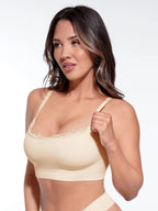 Seamless Lace Wireless Everyday Bra