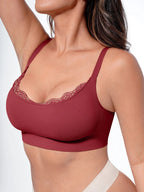 Seamless Lace Wireless Everyday Bra