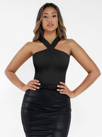 Seamless Crossback Sculpt Bodysuit