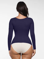 Seamless Long-Sleeve Everyday Shaper Top