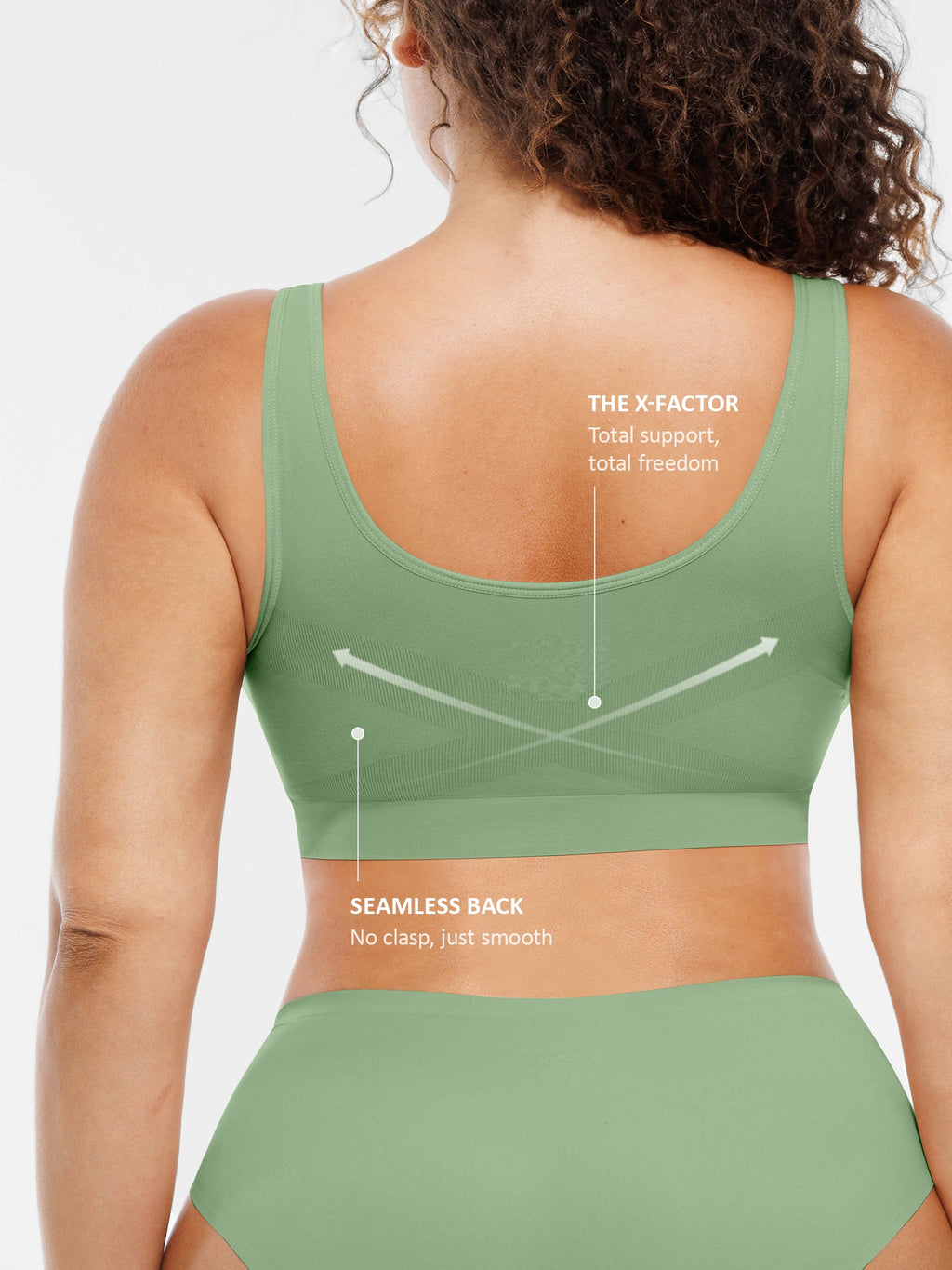Seamless No Underwire Full Coverage Bra