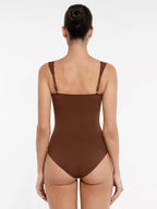 Support Diamond Neck Seamless Shaping Bodysuit
