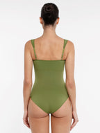 Support Diamond Neck Seamless Shaping Bodysuit