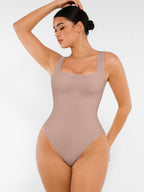 Square Neck Soft Seamless Bodysuit
