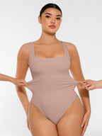 Square Neck Soft Seamless Bodysuit
