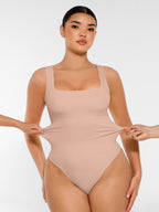 Square Neck Soft Seamless Bodysuit