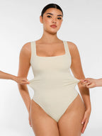Square Neck Soft Seamless Bodysuit