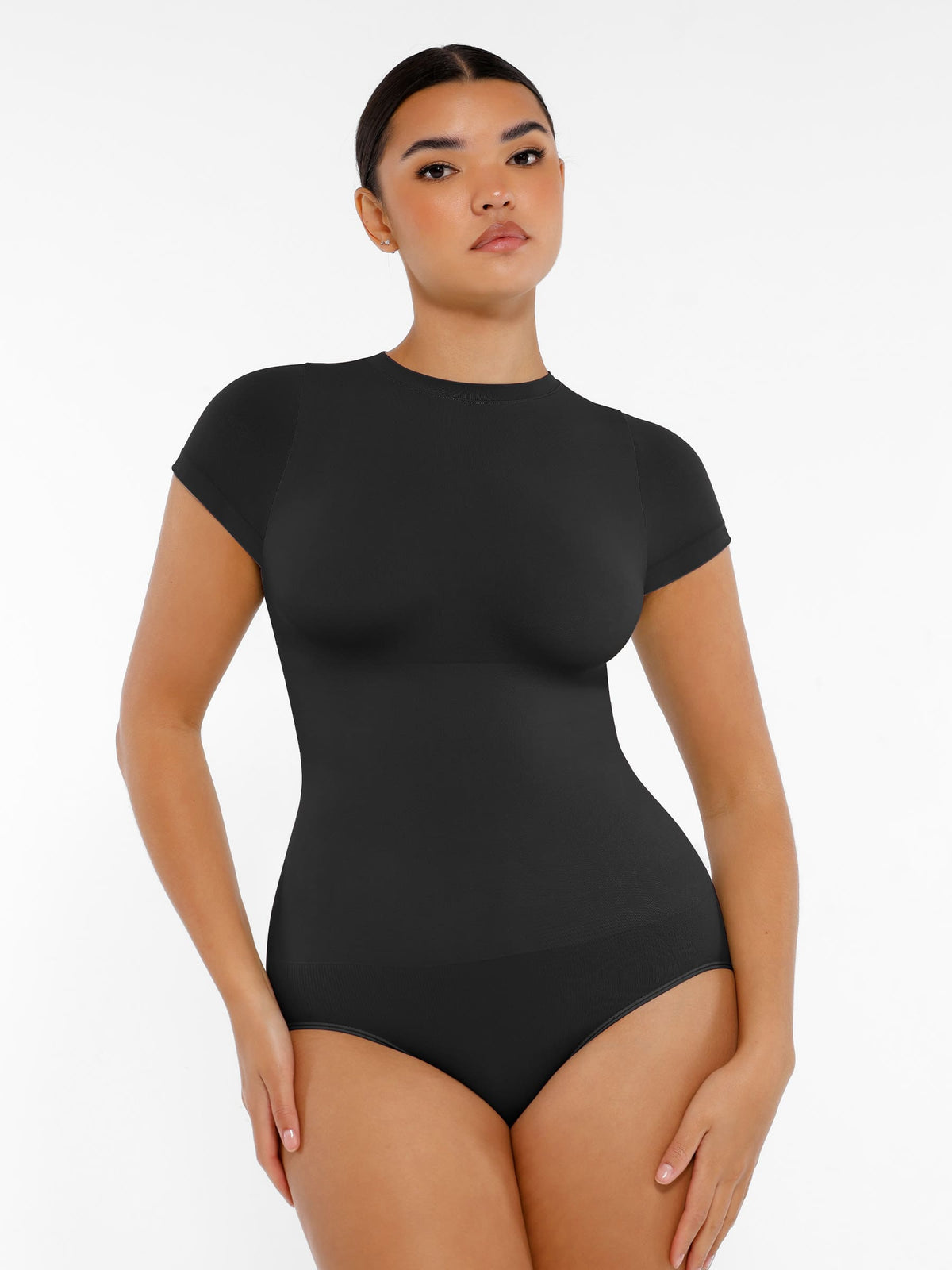Seamless Ultra-Soft Crew Neck Bodysuit