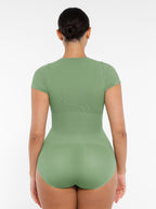 Seamless Ultra-Soft Crew Neck Bodysuit