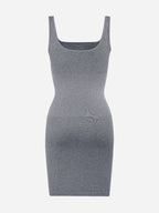 Tummy Control Square Neck Everyday Dress