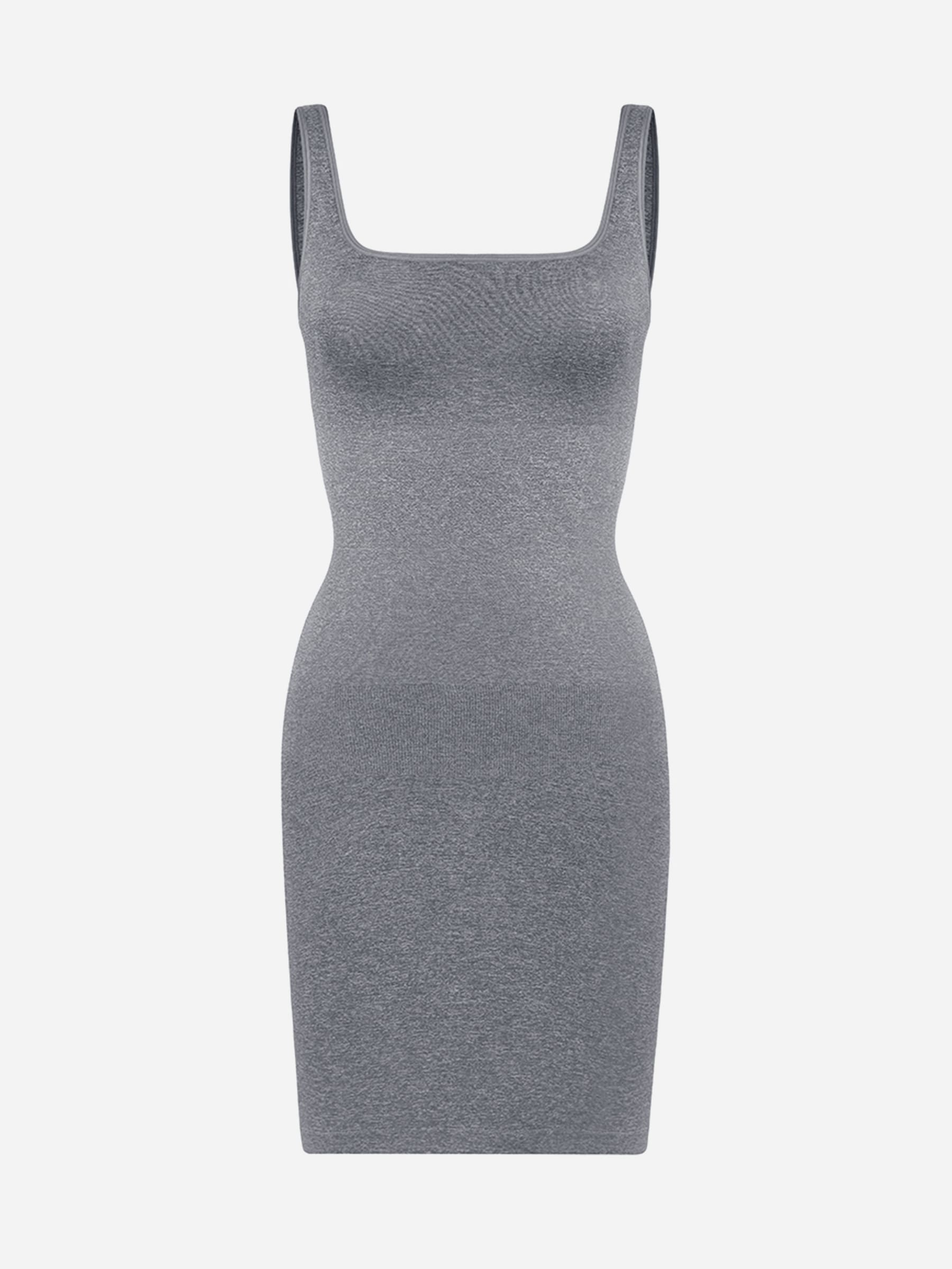 Tummy Control Square Neck Everyday Dress